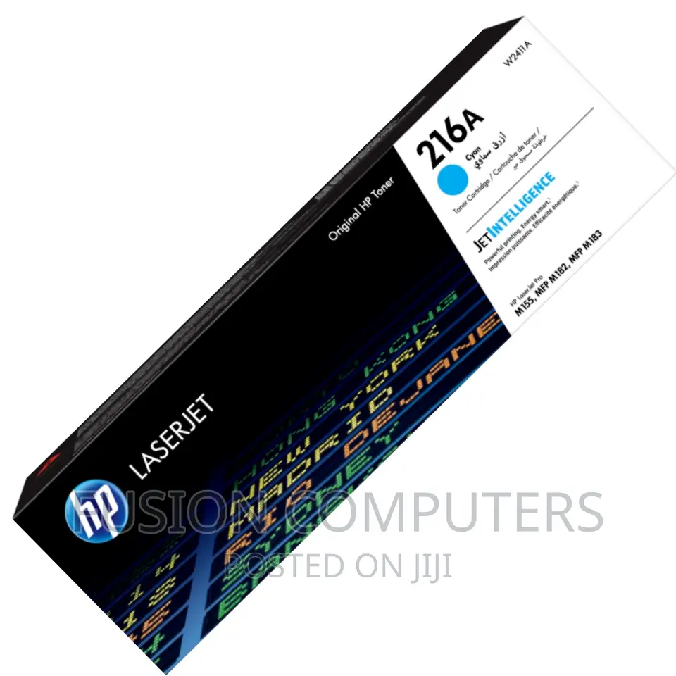 HP 216A Laserjet Toner Cartridge, Cyan, 850 Pages