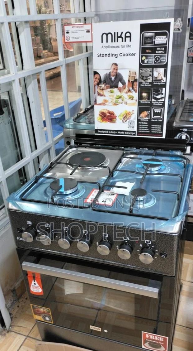 Mika 60×60 MST60PU31DSEM Standing Cooker