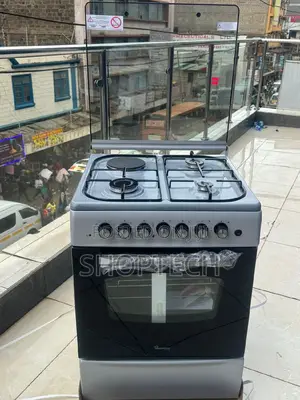 Ramtons 3g+1e 60x60 Silver Cooker- Rf/406