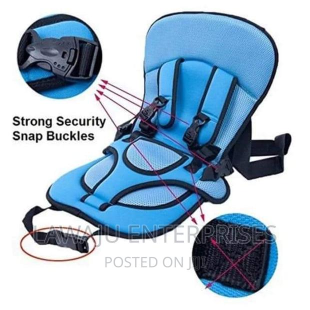 Baby Blue Kids Travelling Car Seat