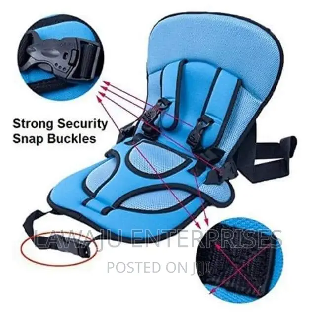 Baby Blue Kids Travelling Car Seat
