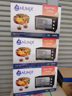 Nunix 20ltr Electric Oven With Rotisserie
