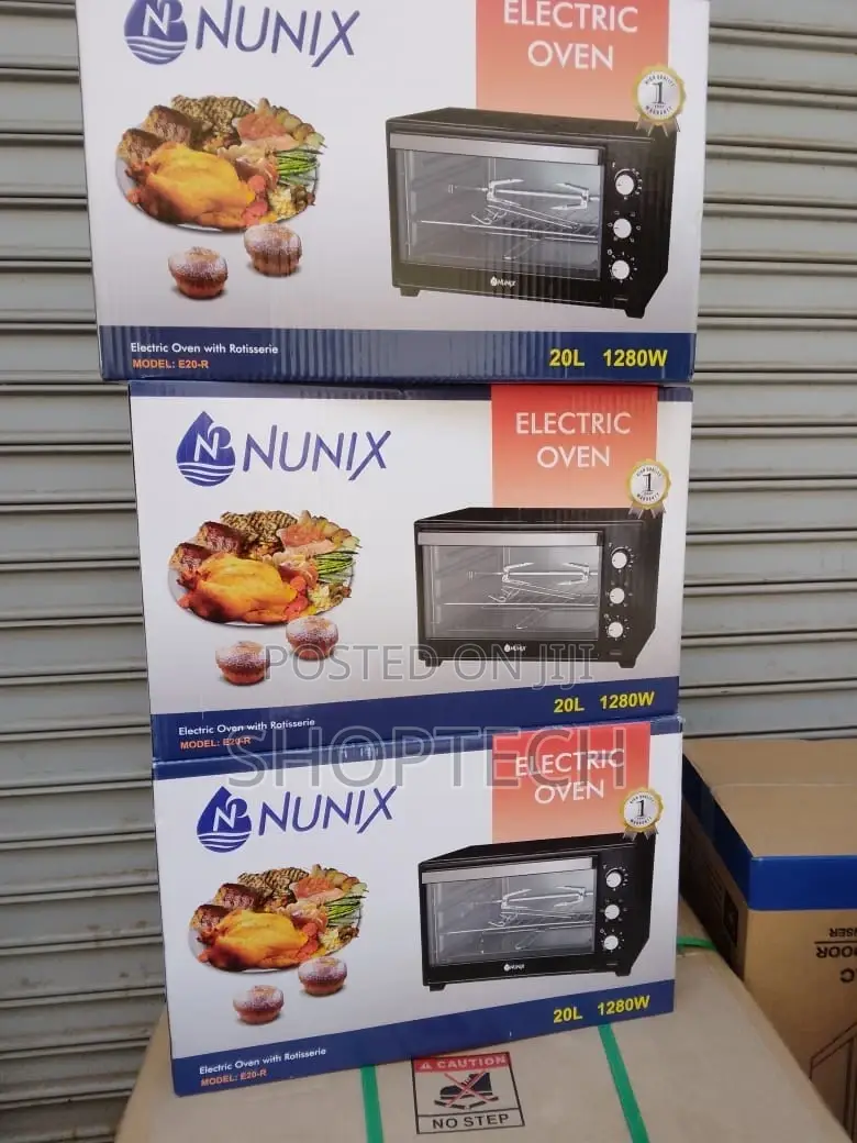 Nunix 20ltr Electric Oven With Rotisserie