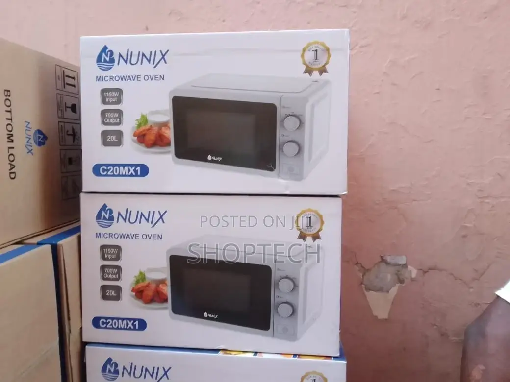 Nunix 20ltr Manual Microwave Oven
