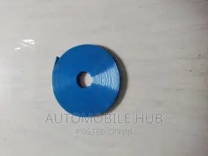 Blue Car Rim Guard