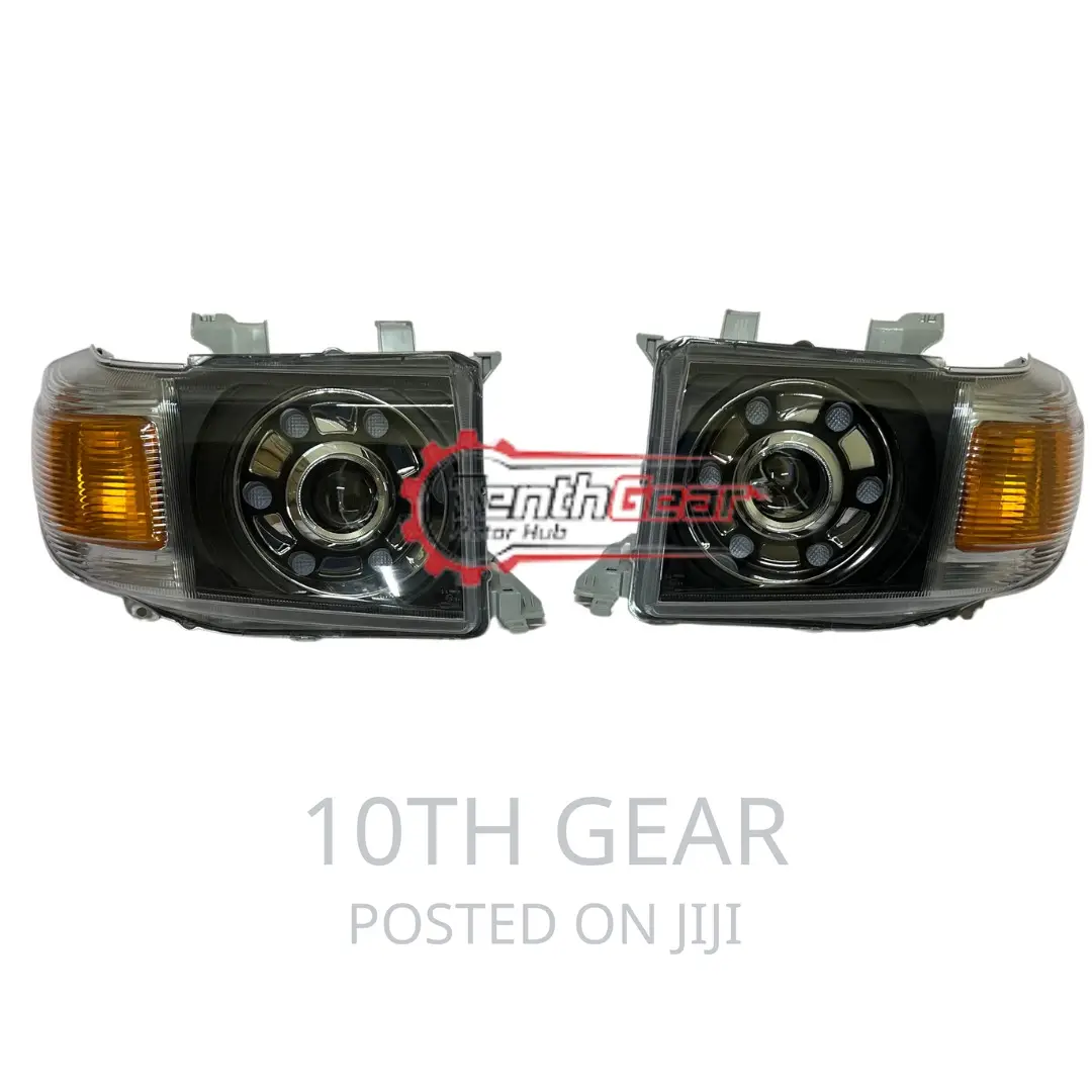 Land Cruiser FJ79 Headlamp LED Aftermarket Half LED Design