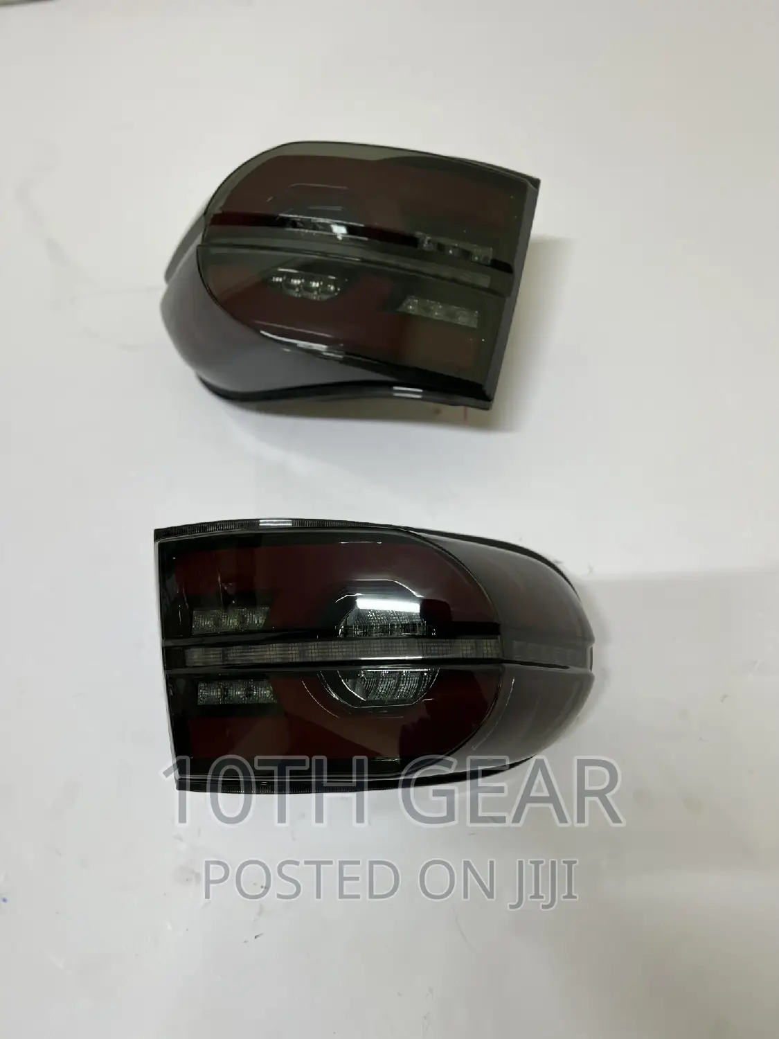 FJ Cruiser Tail Lamps LED Aftermarket Set Smoked