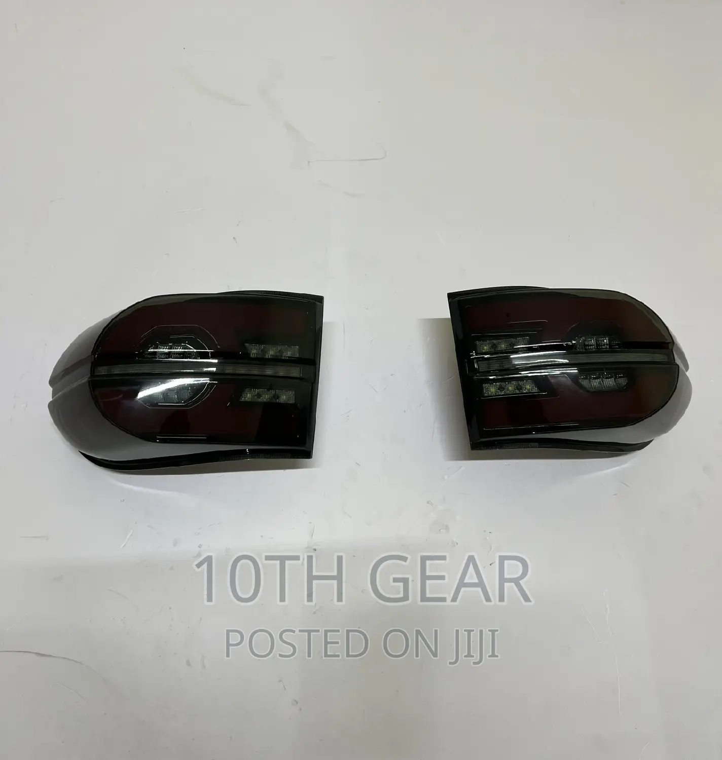 FJ Cruiser Tail Lamps LED Aftermarket Set Smoked