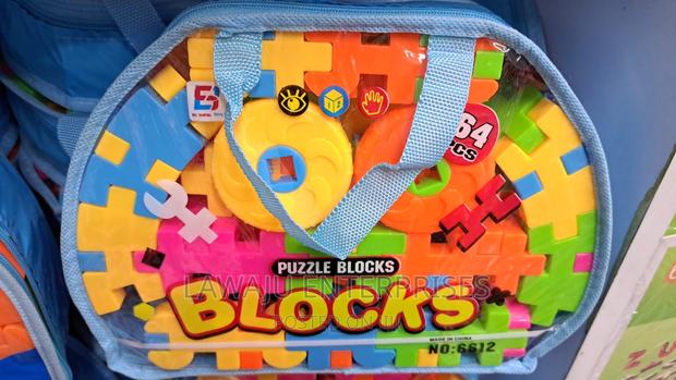 64 Pcs Puzzle Building Blocks - main view