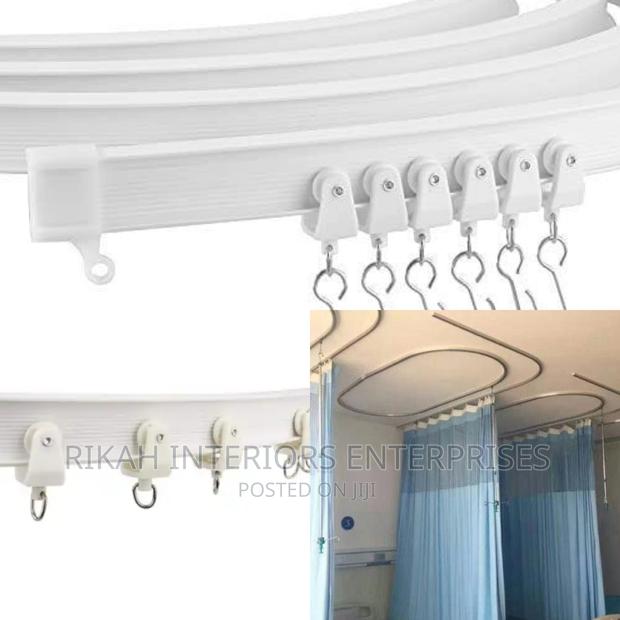 Hospital Bendable Curtain Rails Bendable Curtain Rails - main view