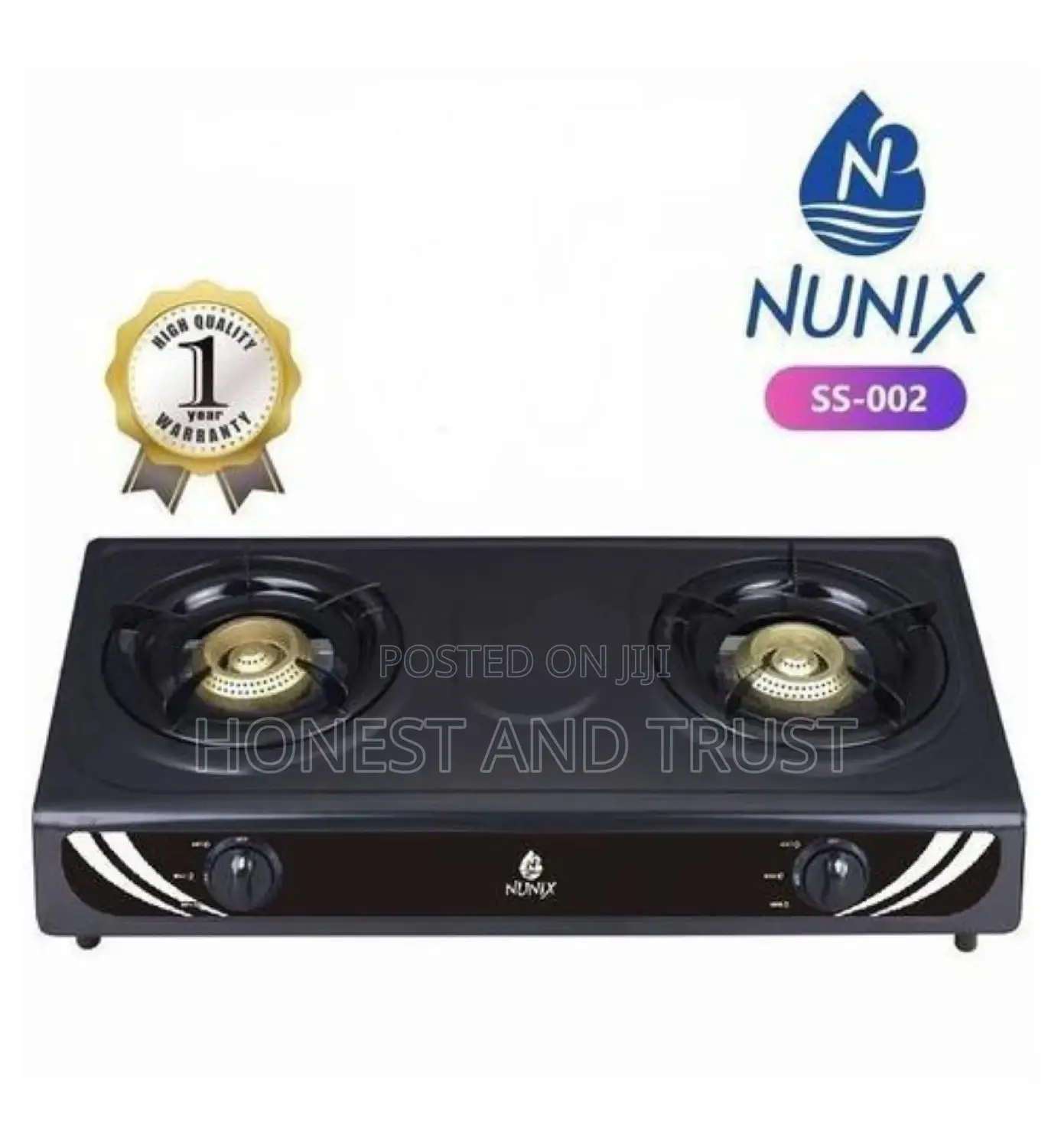 Nunix Two Burner Stainless Coker