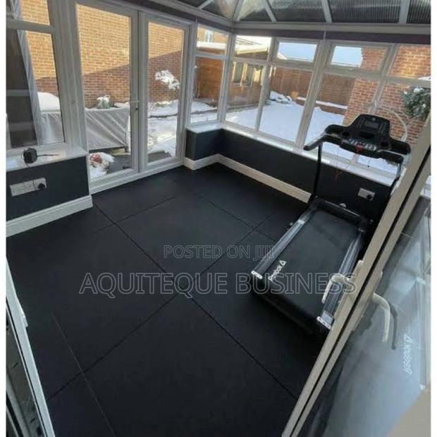 Rubber Tiles for Gym - main view