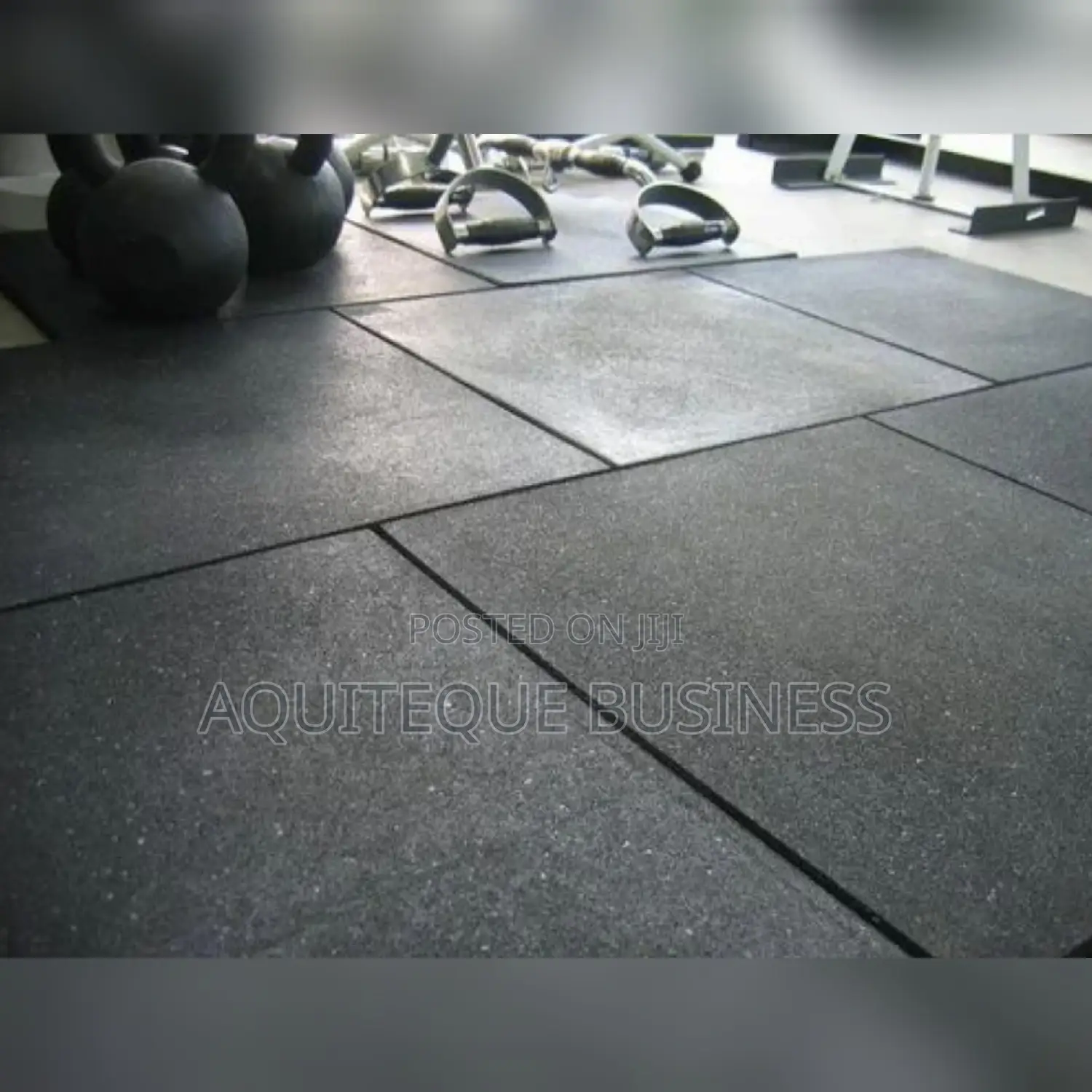 Gym Rubber Mat . 15mm