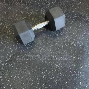 Gym Rubber Tiles. Spotted 20mm - thumbnail 2