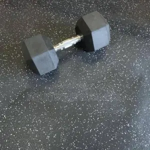 Gym Rubber Tiles. Spotted 20mm