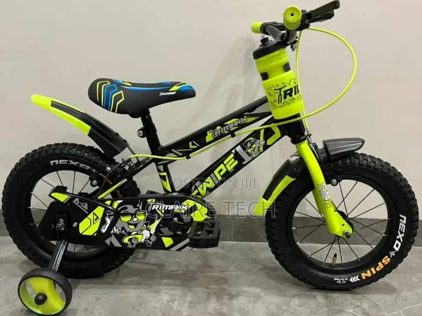Size 12 Bike Yellow in Colour
