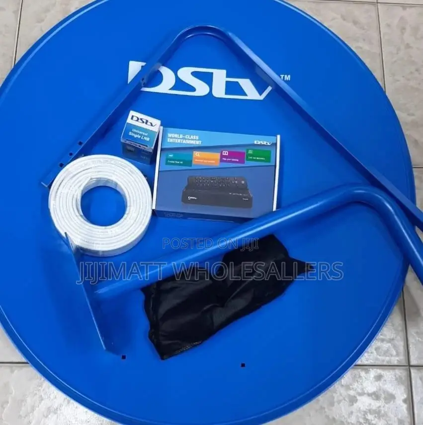 DSTV Dish COMPLETE Kit With Decoder And 1 Month Subscription