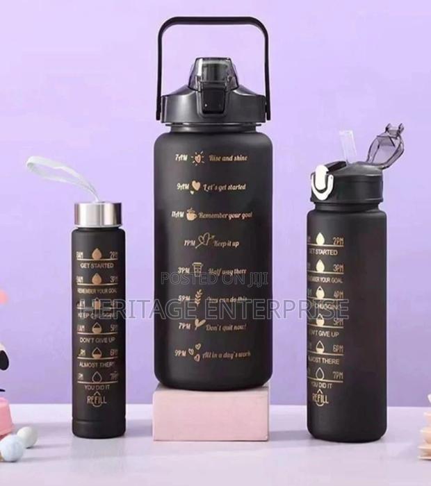 Water Bottle,Motivational Bottle 3 in 1 - main view