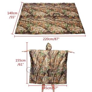 E3 in 1 Hiking Poncho Rain Coat Backpack Waterproof - thumbnail 2