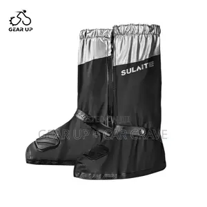 Motorbike Rider Waterproof Shoe Cover for Rainy Season