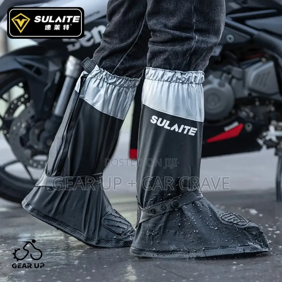 Motorbike Rider Waterproof Shoe Cover for Rainy Season