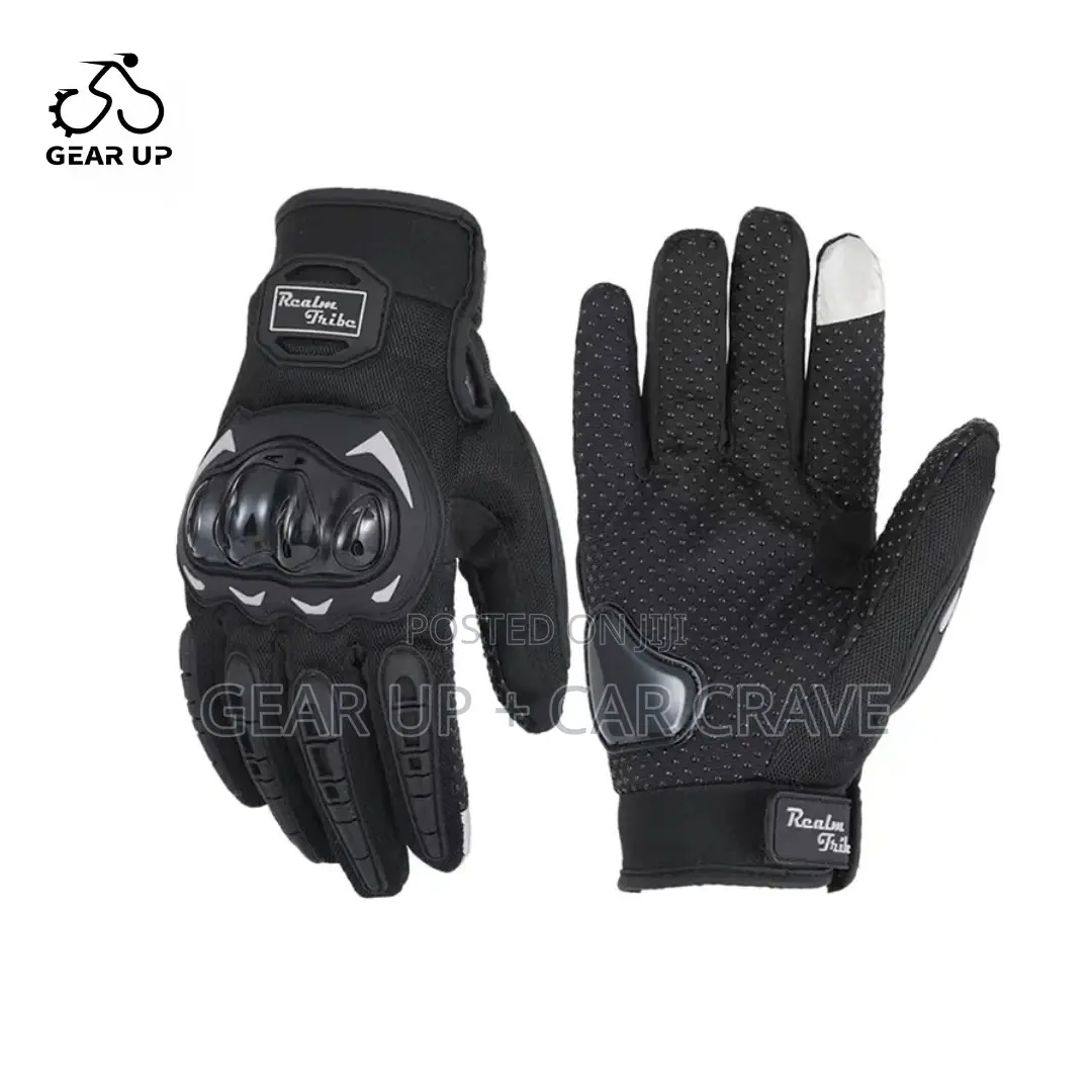 Motorbike Rider Full Finger Hand Gloves