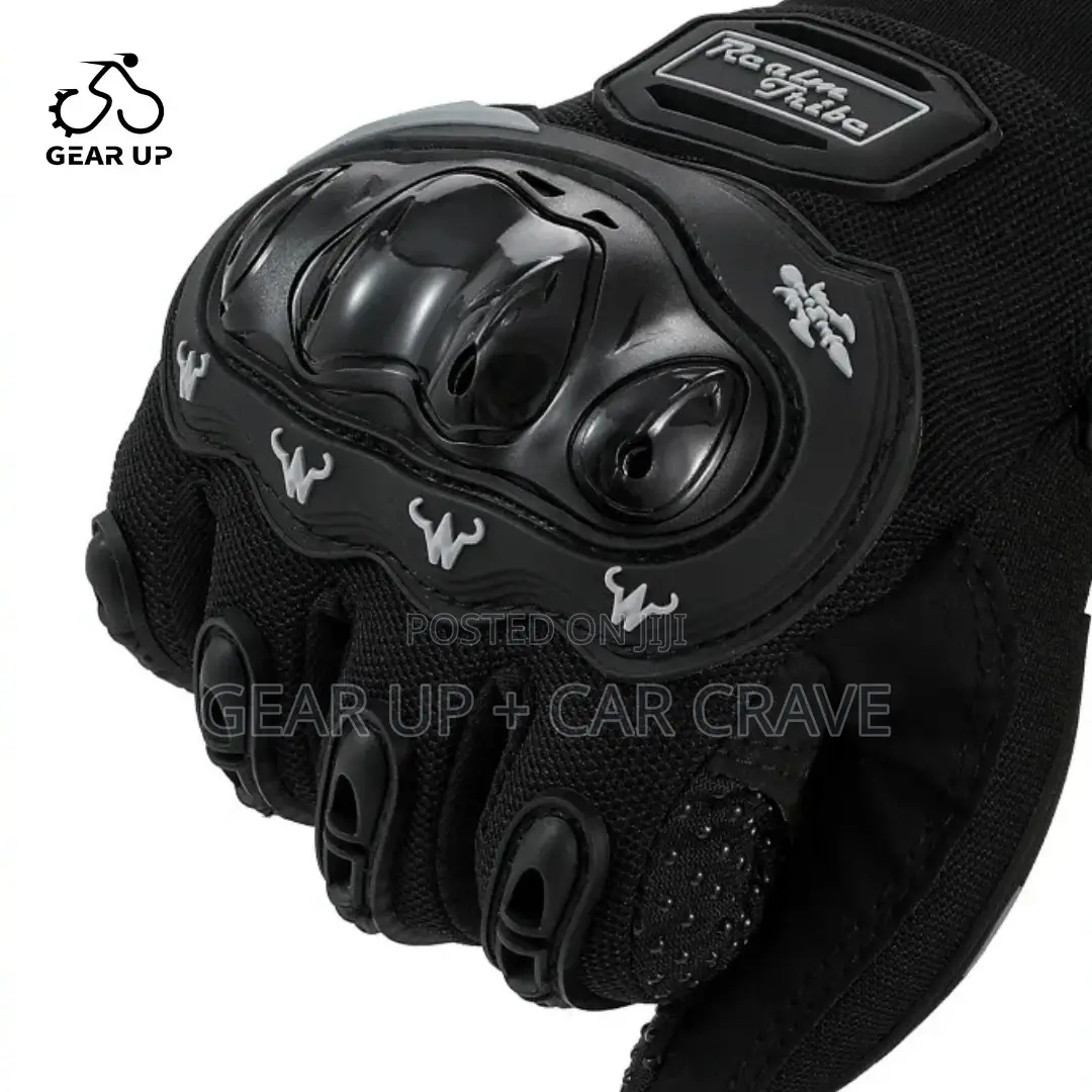 Motorbike Rider Full Finger Hand Gloves