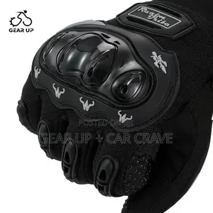 Motorbike Rider Full Finger Hand Gloves