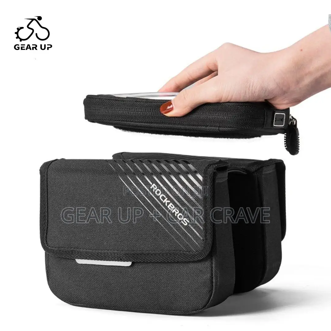 Rockbros Cycling Phone Holder Frame Bag Touchscreen