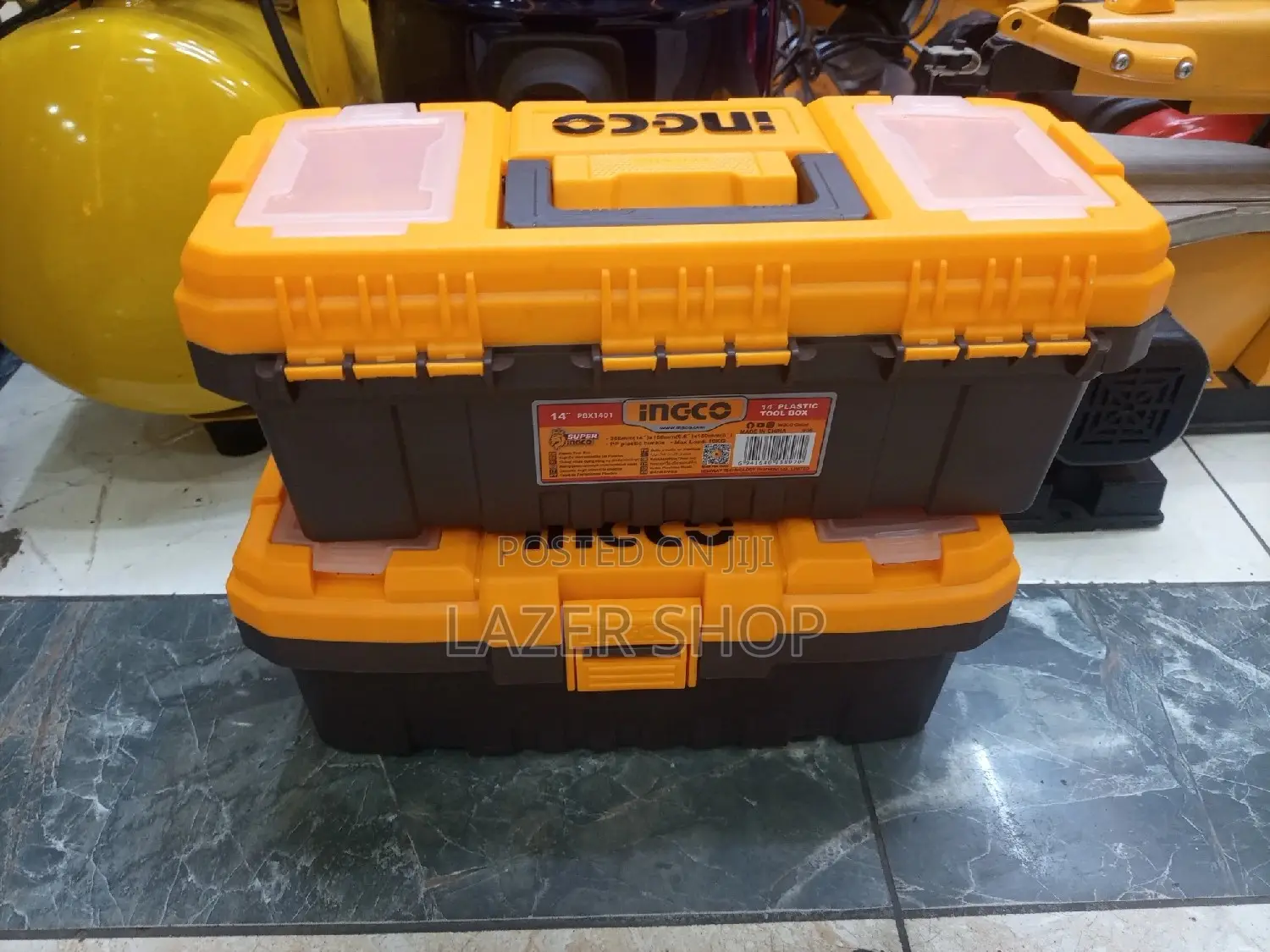 14" Plastic Toolbox