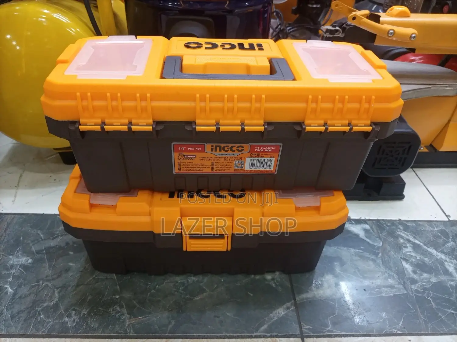 14" Plastic Toolbox