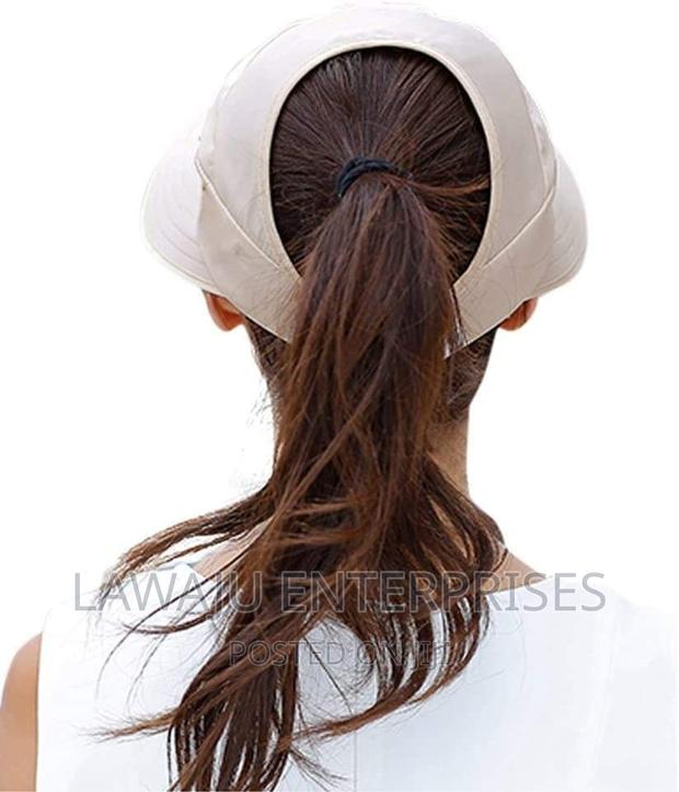 Khaki Sun Visor Hat - thumbnail 3