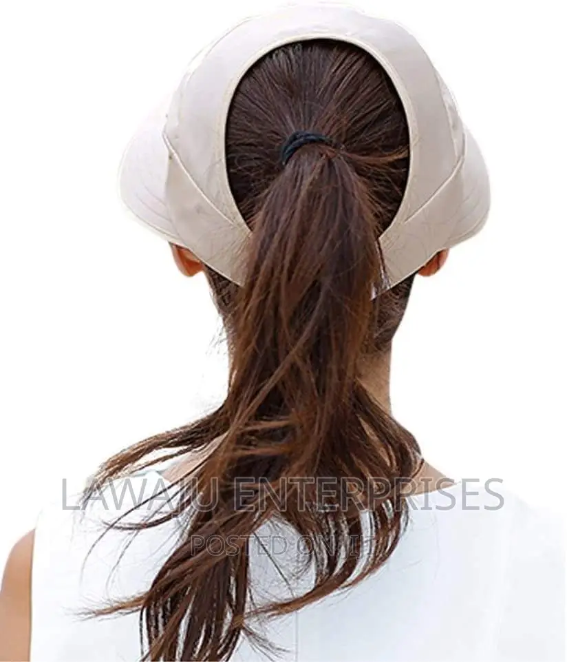 Khaki Sun Visor Hat
