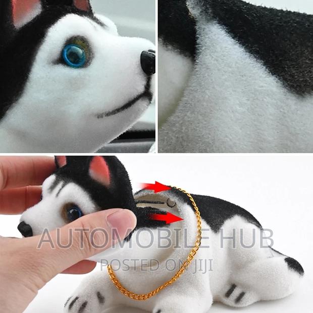Noding Dog Dashboard Decorations