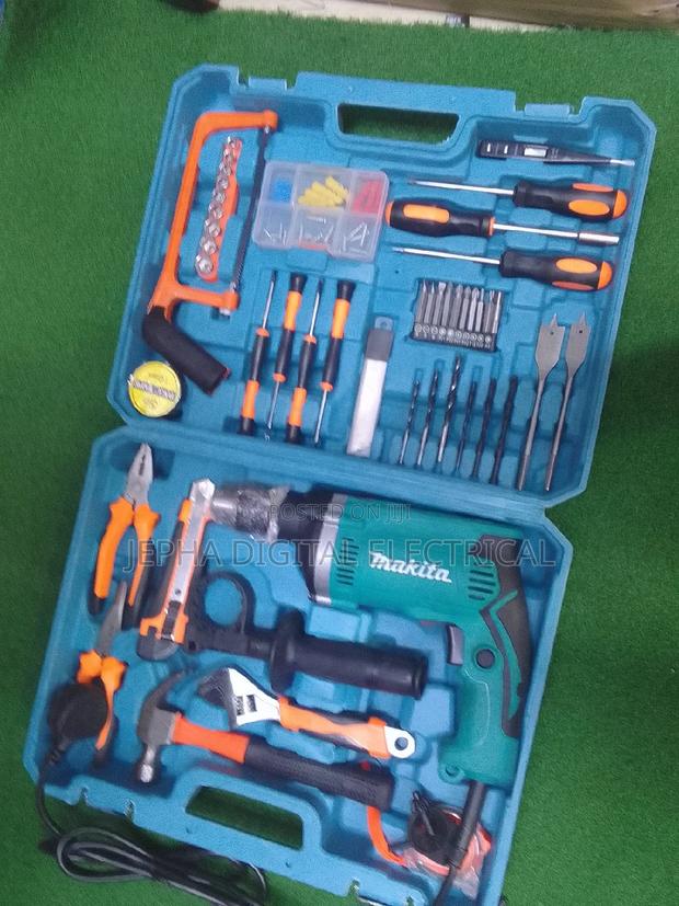 Makita Corded Drill Toolset - main view