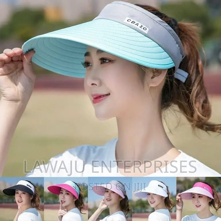 Blue-Grey Sun Hat