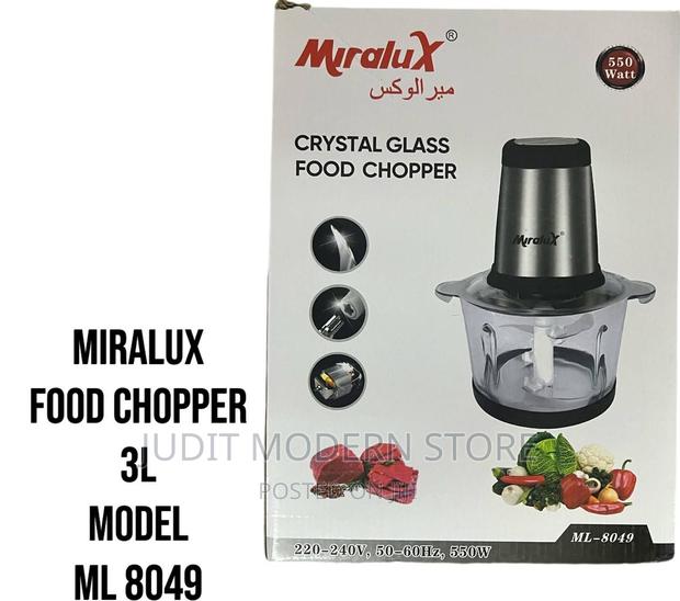 Electric Food Chopper 3L