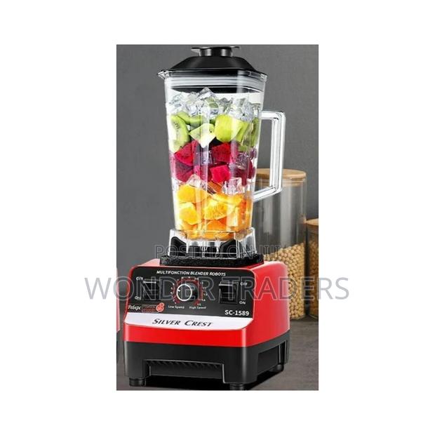 Commercial Silver Crest Blender - main view