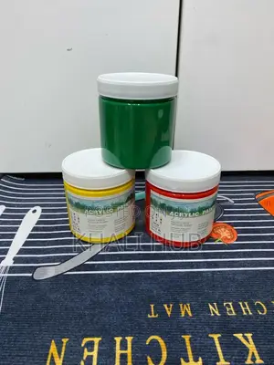 Yellow Acrylic Paint 500ml Yellow Acrylic Paints 500ml.