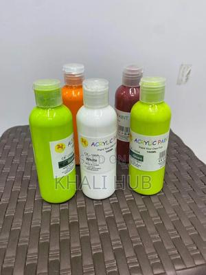 White Acrylic Paint 100ml - thumbnail 2