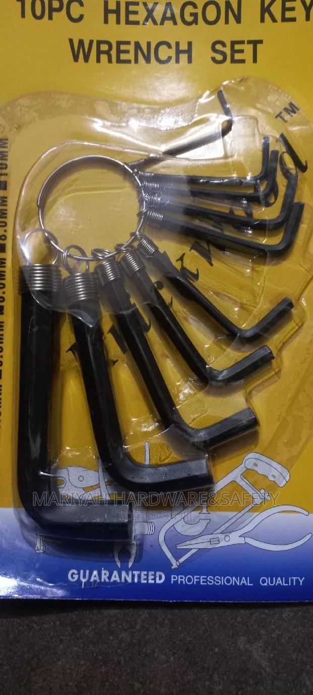 Allen Key Hex 10 Pc Set - thumbnail 3