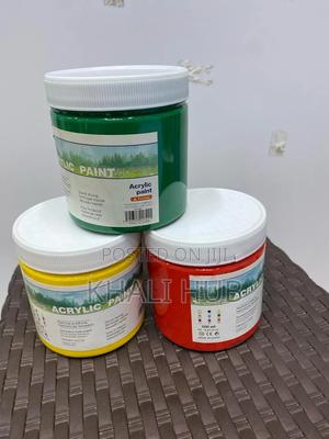 Acrylic Paints 500ml Container Acrylic Paints 500ml Acrylic. - thumbnail 2
