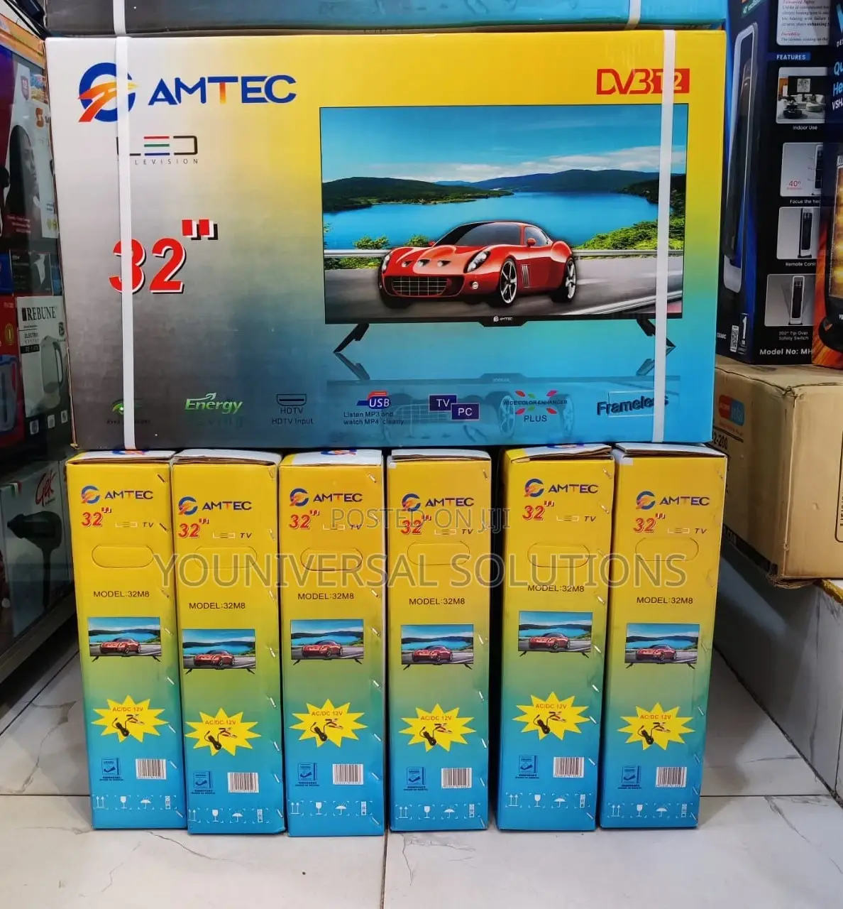 Amtec 32" Inches Digital LED TV Inbuilt Decoder