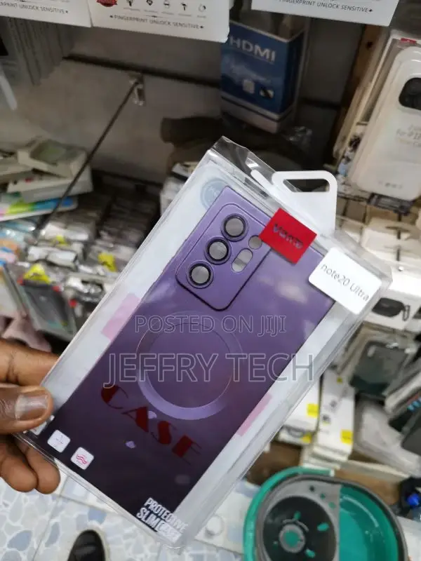 Samsung Galaxy Note 20 Ultra Cover - Purple - New Premium D