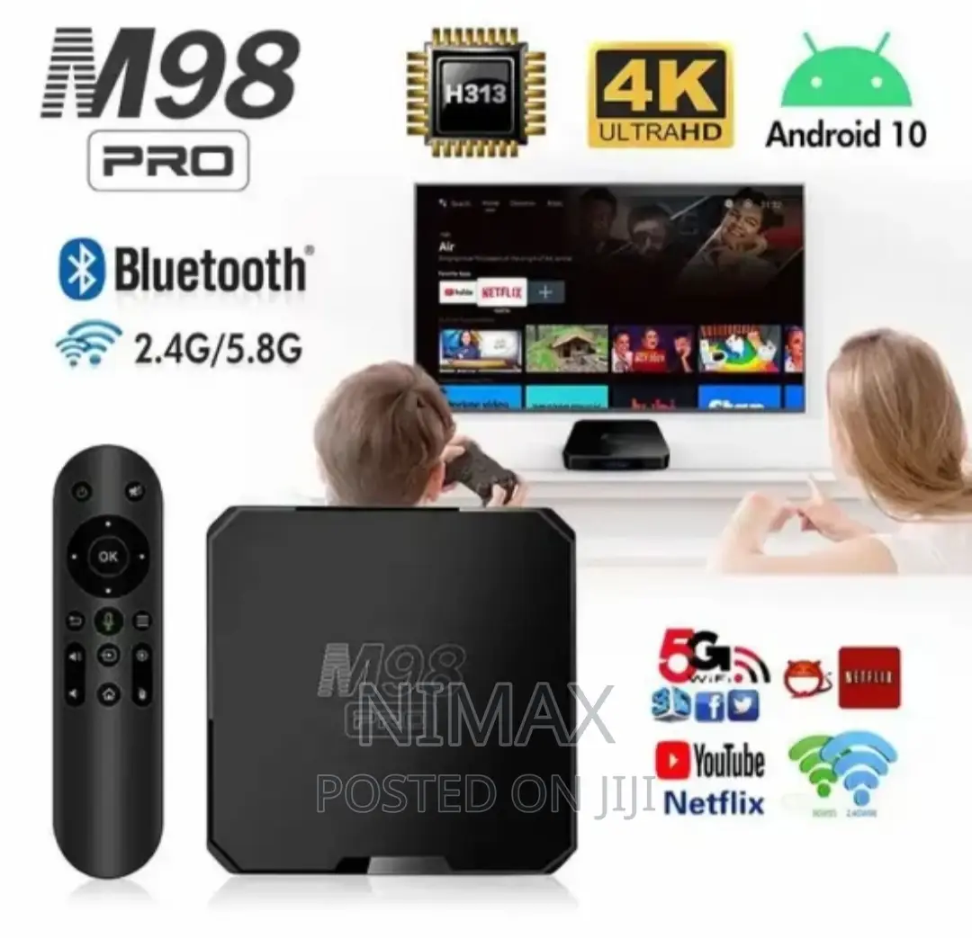 M98 Pro Android 10 Atv Uhd 2gb/16gb