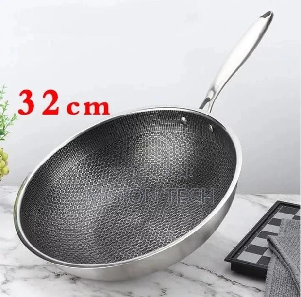 Honey Comb Wok Pan