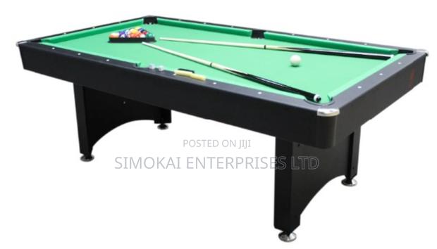 Pooltable 7ft With Green Velvet Play Surface 15mm MDF