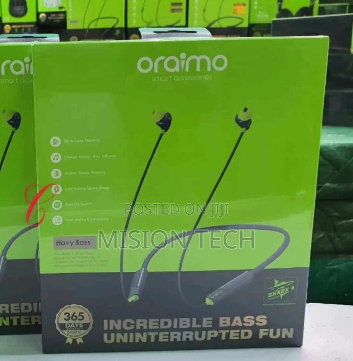 Brand New Oraimo Shark 4 Neckband