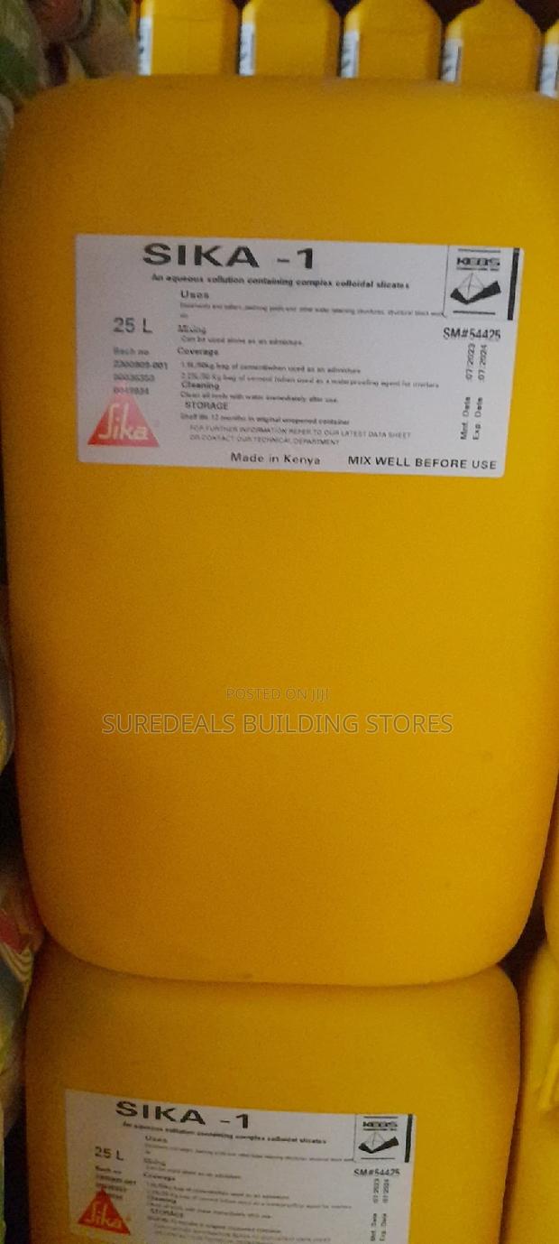 SIKA 1-Liquid Waterproofing Admiture for Concrete Motor - main view