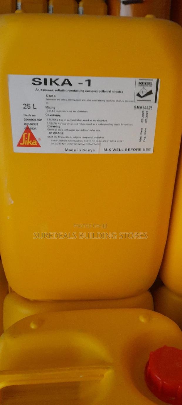 SIKA 1-Liquid Waterproofing Admiture for Concrete Motor - thumbnail 2